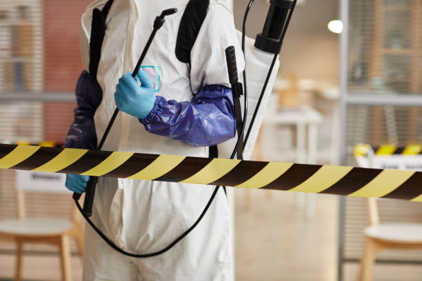 Professional Drug Lab Cleanup technician working in Larsen, WI